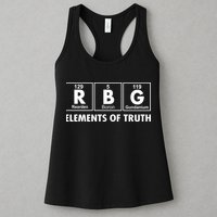 RBG The Element Of Truth Ruth Bader Ginsburg Womens Tank Top