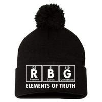 RBG The Element Of Truth Ruth Bader Ginsburg Pom Pom 12in Knit Beanie