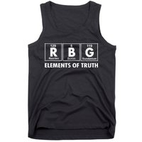RBG The Element Of Truth Ruth Bader Ginsburg Tank Top