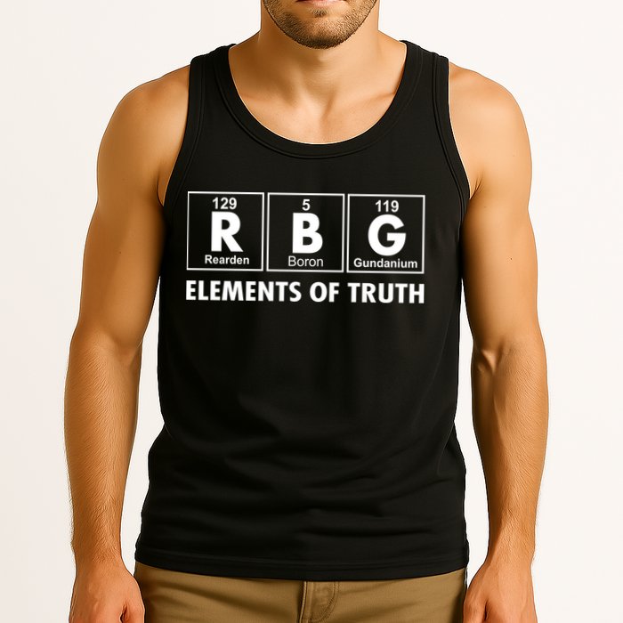 RBG The Element Of Truth Ruth Bader Ginsburg Tank Top