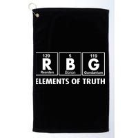 RBG The Element Of Truth Ruth Bader Ginsburg Golf Towel