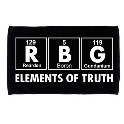 RBG The Element Of Truth Ruth Bader Ginsburg Microfiber Hand Towel