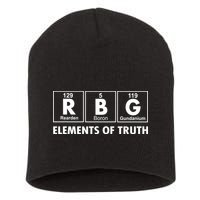 RBG The Element Of Truth Ruth Bader Ginsburg Short Acrylic Beanie