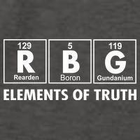 RBG The Element Of Truth Ruth Bader Ginsburg Vector Backpack