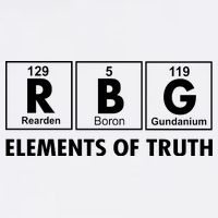 RBG The Element Of Truth Ruth Bader Ginsburg Garment-Dyed Sweatshirt