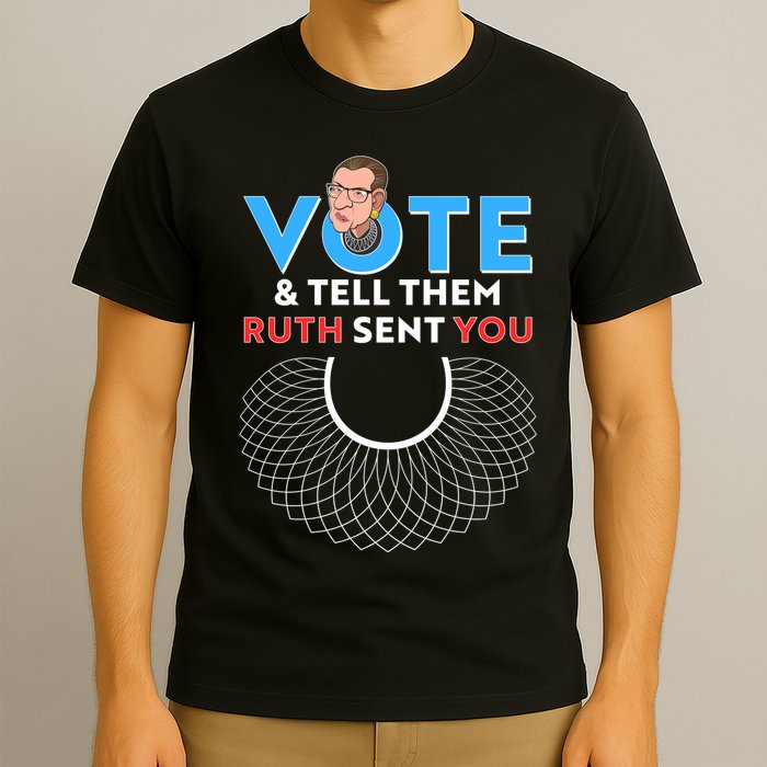 RBG Vote And Tell Them Ruth Sent You RBG Tribute T-Shirt
