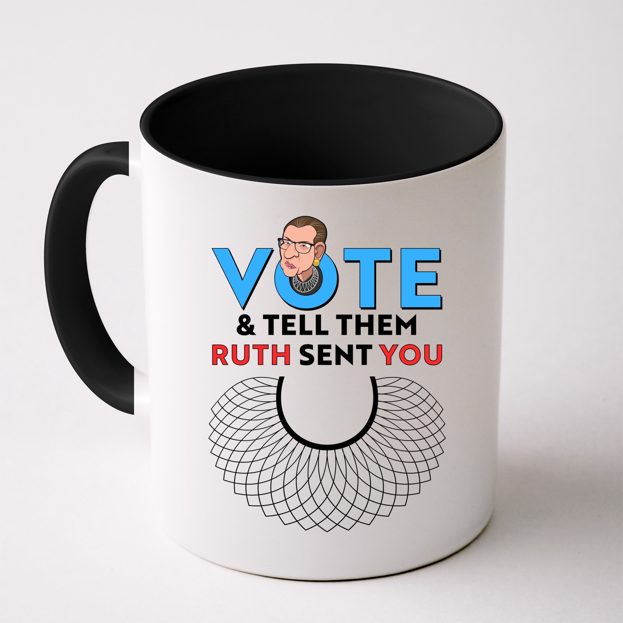RBG Vote And Tell Them Ruth Sent You RBG Tribute Mug