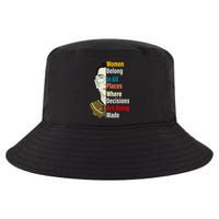 RBG Women Belong In All Places Where Decisions Are Being Made Cool Comfort Performance Bucket Hat