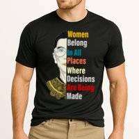 RBG Women Belong In All Places Where Decisions Are Being Made Cooling Performance Crew T-Shirt