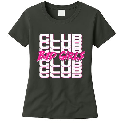 Retro Bad Girls Club Logo Womens T-Shirt