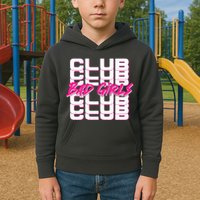 Retro Bad Girls Club Logo Kids Hoodie