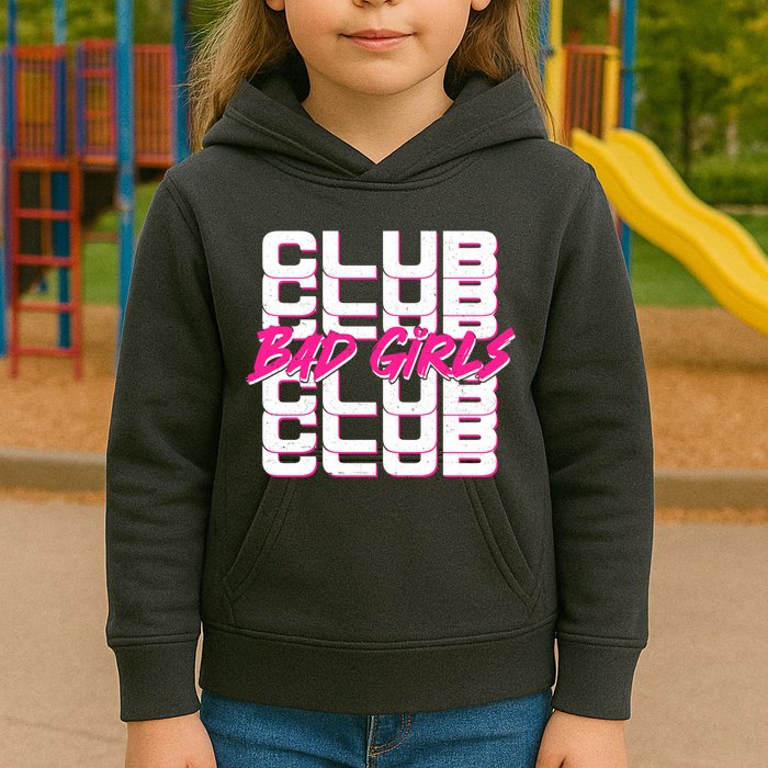 Retro Bad Girls Club Logo Kids Hoodie