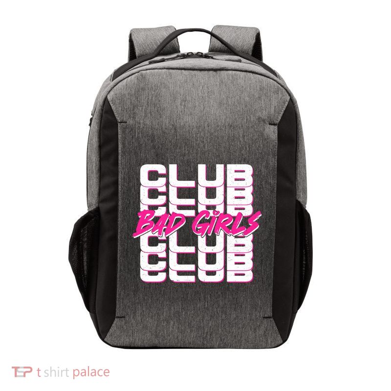 Retro Bad Girls Club Logo Vector Backpack