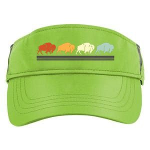 Retro Buffalo Gift Adult Drive Performance Visor