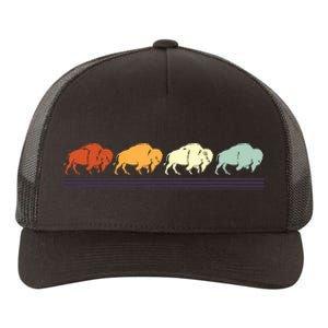 Retro Buffalo Gift Yupoong Adult 5-Panel Trucker Hat