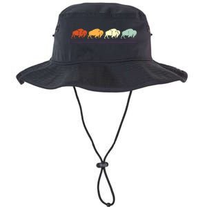 Retro Buffalo Gift Legacy Cool Fit Booney Bucket Hat