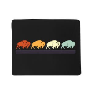 Retro Buffalo Gift Mousepad