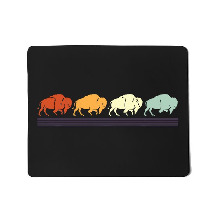 Retro Buffalo Gift Mousepad