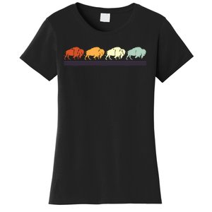 Retro Buffalo Gift Women's T-Shirt