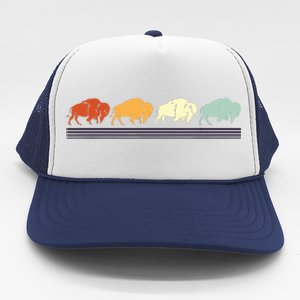 Retro Buffalo Gift Trucker Hat