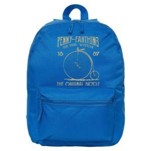 Penny Farthing Bike Retro Vintage Bicycle Cycling 16 in Basic Backpack