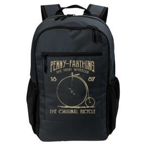 Penny Farthing Bike Retro Vintage Bicycle Cycling Daily Commute Backpack