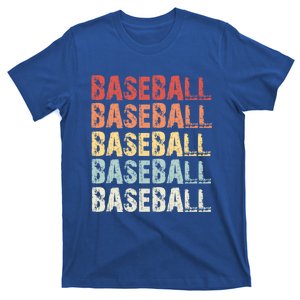 Retro Baseball Gift Baseball Lover Funny Gift T-Shirt