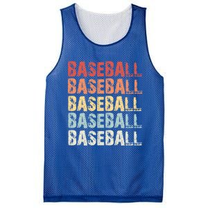 Retro Baseball Gift Baseball Lover Funny Gift Mesh Reversible Basketball Jersey Tank