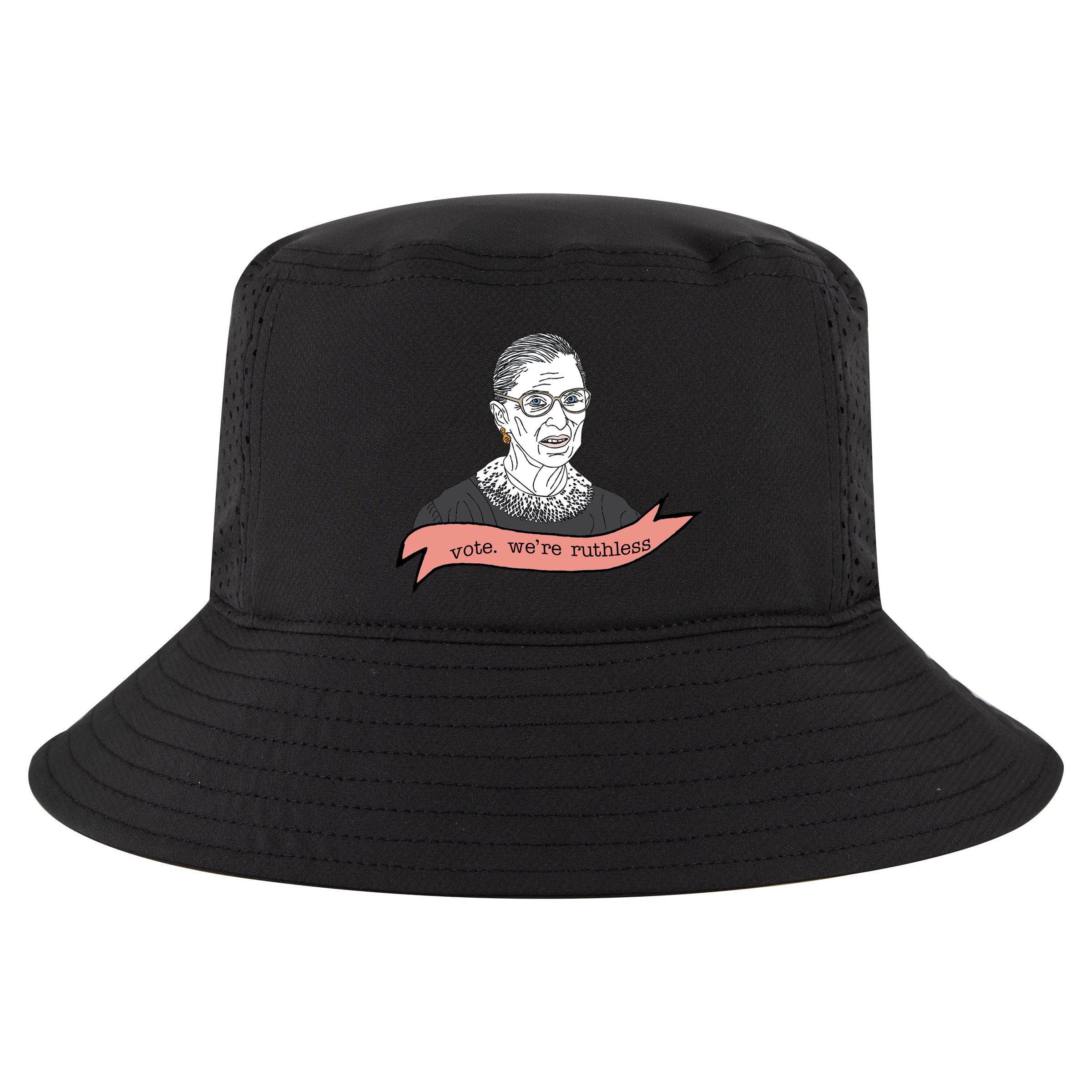 Ruth Bader Ginsburg Vote We Are Ruthless Feminist Cool Comfort Performance Bucket Hat
