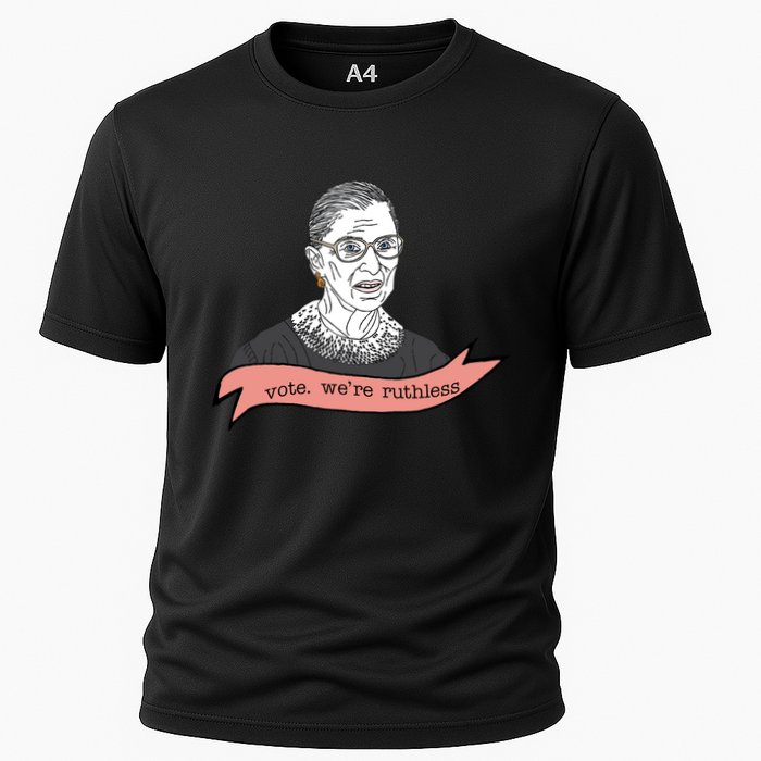 Ruth Bader Ginsburg Vote We Are Ruthless Feminist Performance Shirt