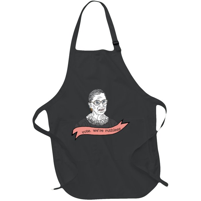 Ruth Bader Ginsburg Vote We Are Ruthless Feminist Apron