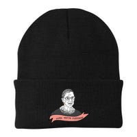 Ruth Bader Ginsburg Vote We Are Ruthless Feminist Beanie