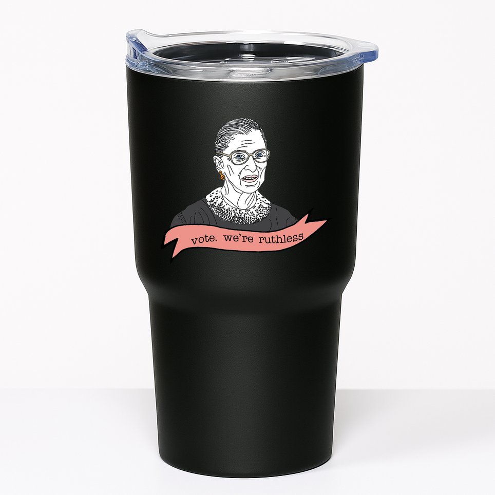 Ruth Bader Ginsburg Vote We Are Ruthless Feminist Tumbler