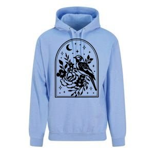 Raven Bird Gothic Style Unisex Surf Hoodie