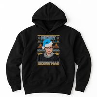 Ruth Bader Ginsburg RBG Merry Resistmas Ugly Christmas Sweater Hoodie