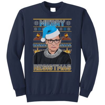 Ruth Bader Ginsburg RBG Merry Resistmas Ugly Christmas Sweater Sweatshirt