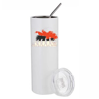 Retro Barbecue Gift Stainless Steel Tumbler