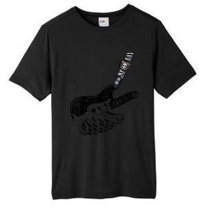 Rock Bass Guitar Skull Rock Guitarist Bass Player Musician Tall Fusion ChromaSoft Performance T-Shirt