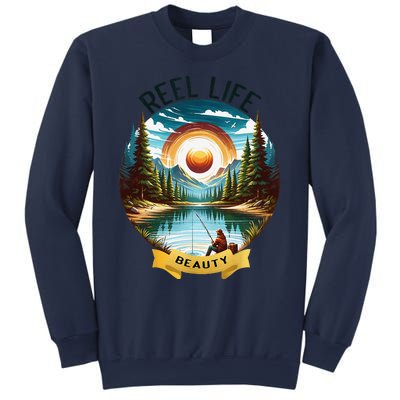 Reellife Beauty Grunge Hook Fishinglife Man Women Sweatshirt