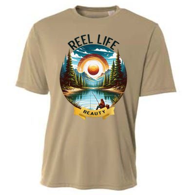 Reellife Beauty Grunge Hook Fishinglife Man Women Cooling Performance Crew T-Shirt