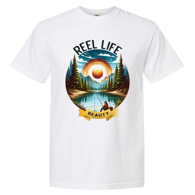 Reellife Beauty Grunge Hook Fishinglife Man Women Garment-Dyed Heavyweight T-Shirt