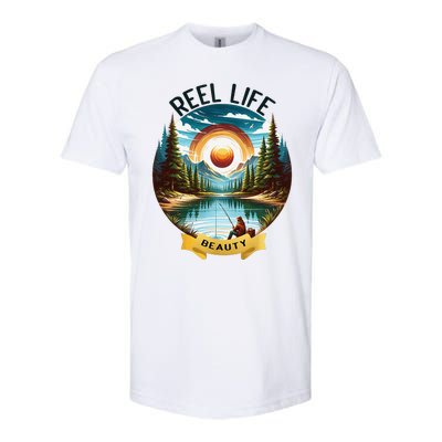 Reellife Beauty Grunge Hook Fishinglife Man Women Softstyle CVC T-Shirt