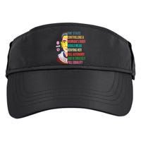 Ruth Bader Ginsburg Pro Choice Feminist RBG Supreme Court Adult Drive Performance Visor
