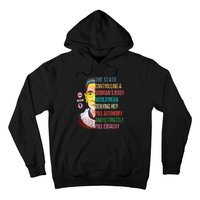 Ruth Bader Ginsburg My Body My Choice Feminist Hoodie