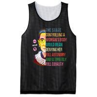 Ruth Bader Ginsburg My Body My Choice Feminist Mesh Reversible Basketball Jersey Tank