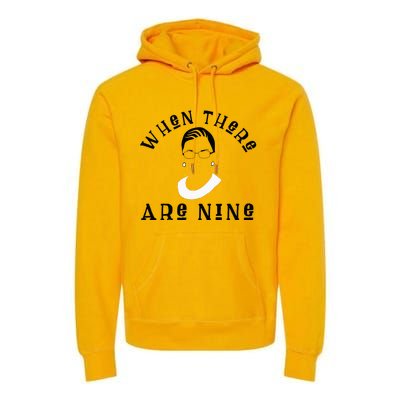 Ruth Bader Ginsburg Female Attorney Feminist Premium Hoodie