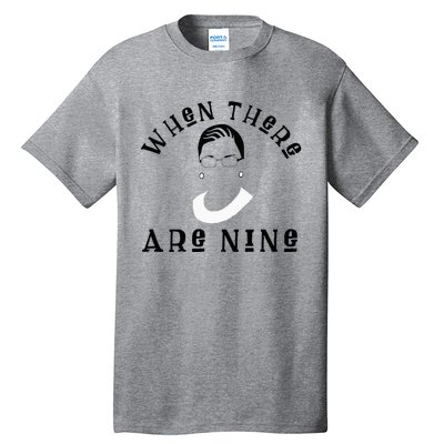 Ruth Bader Ginsburg Female Attorney Feminist Tall T-Shirt