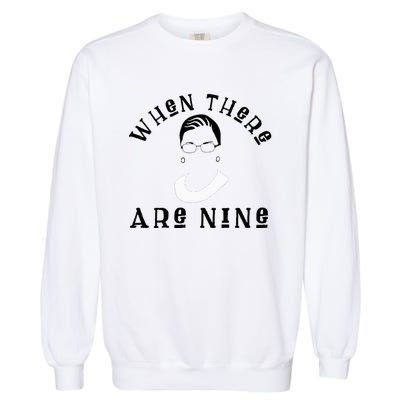 Ruth Bader Ginsburg Female Attorney Feminist Garment-Dyed Sweatshirt