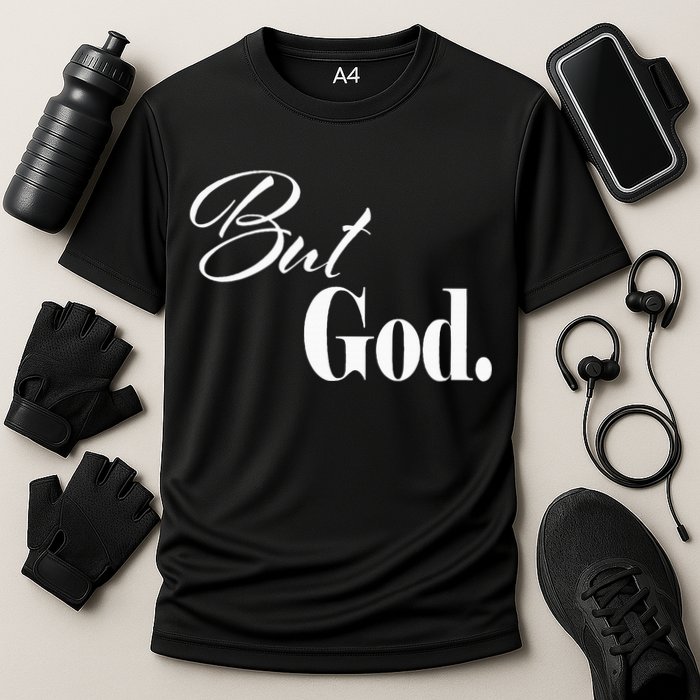 Religious But God Cooling Performance Crew T-Shirt