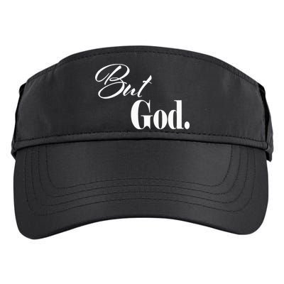 Religious But God Adult Drive Performance Visor
